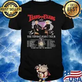 Tears for fears 2023 the tipping point tour thank you for the memories signature shirt