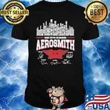 Thank you for the memories Aerosmith signatures shirt