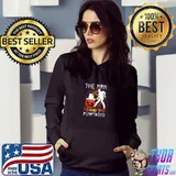 The man behind the pumpkin zombie and pumpkin witch halloween T-Shirt Hoodie