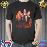 The Warning girl fire shirt