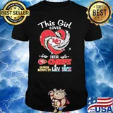 This girl loves Kansas city Chiefs her Chiefs super Bowl IV diamond shirt