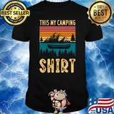 This is my camping hiking canoe mountain vintage T-Shirt