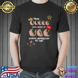 This Queen Was Born In May Happy Birthday Lip Crown Flowers T-Shirt