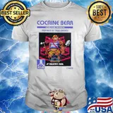 Top cocaine Bear inspired by true events in theatres now shirt
