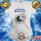 Toronto Blue Jays Baseball Mat s Ladies tee