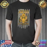 United States Army Fort Wainwright Alaska America's Arctic Usa Flag T-Shirt