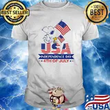 USA Independence day 4th of July snoopy and woodstocks shirt