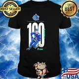 Vancouver Canucks 100 points Elvis Pettersson signature shirt