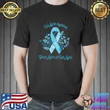 We Fight Together MALS Your Fight Is Our Fight Ribbon Flowers T-Shirt