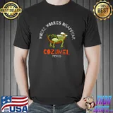 Where Worries Disappear Cozumel Mexico Lazy Gator T-Shirt