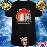 2023 Stop Books Ban Protect Libraries Books Save Vintage shirt