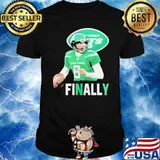 Aaron Rodgers Finally New York Jets sport shirt