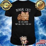 Bengal Cats The Lap Leopard That Will Steal Your Seat T-Shirt