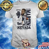 Caleb martin caricature University of Nevada wolf Pack signature shirt