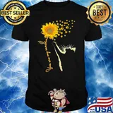 Cat you are my sunshine sunflower paw shirt