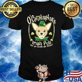 Chihuahua O'chihuahuas Irish Pub Can Ya Handle Yer Licker T-Shirt