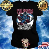 Colorado Bigfoot Hockey Player T-Shirt
