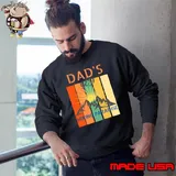 Dad's best hiking paradise mountain sun vintage T-Shirt