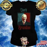 Dark Brandon Zombie Joe Biden Vote 2024 Retro T-Shirt