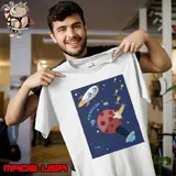Dear Hank & John Poster hank green space shirt