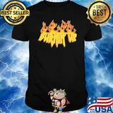 Flame Burnin Vintage Jonas Brothers Band Tour shirt
