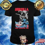 Godzilla world destruction tour horror shirt