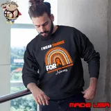 I Wear Orange For Complex Regional Pain Syndrome Rainbow T-Shirt