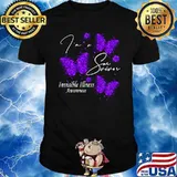 I'm A Survivor Invisible Illness Awareness Butterfly T-Shirt