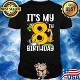 It's My 8th Birthday Zoo Birthday Safari Jungle Animal T-Shirt