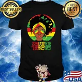 Juneteenth Is My Independence Day Black Women Freedom 1865 Vintage T-Shirt