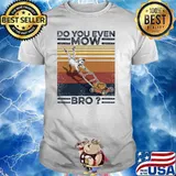 Lawn Mower Do You Even Mow Bro Vintage T-Shirt