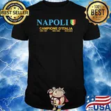 Napoli campione d'ilatia 1986 1987 2023 symbol shirt