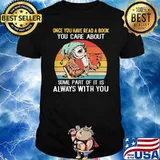 Once You Have Read A Book You Care About owl vintage shirt