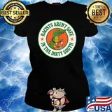 Racists Aren't Safe In The Dirty South Anti Racism Gator T-Shirt