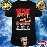 Rush 55th Anniversary 1968 2023 Thank You For The Memories shirt