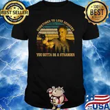 Sometimes to love someone you gotta be a stranger vintage mecha gun T-Shirt
