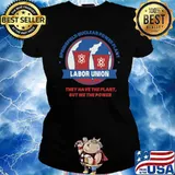 Springfield Nuclear Power Plant Labor Union We The Power Symbol T-Shirt