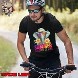 Summer Is A State Of Mind Sunflower Positive Quote Elephant Tie Dye T-Shirt
