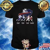 The Bills Abbey Road Allen Diggs Davis Beasley Football T-Shirt