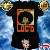 Unapologetically Loc'd Black History Queen Melanin Loc'd Retro T-Shirt