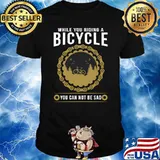 While You Riding A Bicycle You Can Not Be Sad Birds T-Shirt