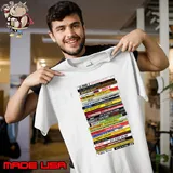 90s Hip Hop CD Stack T-Shirt