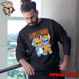 Asplundh baby groot and stitch shirt