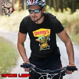 Denny's baby yoda wear clothes logo shirt