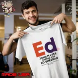 John Mayer Opened For Ed Sheeran Mathematics Concert Tour T-Shirt
