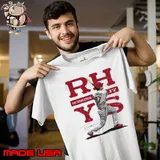 Nice rhys Hoskins Philadelphia Split Signature T-Shirt