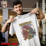 Official group Picture Fraggle Rock Ringer Vintage MUppet Shirt