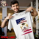 Stay strapped or get clapped american flag T-Shirt