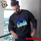 Team Orca - Whale Orcas Sea Ocean Retro Sunset vintage T-Shirt