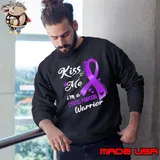 Top kiss Me I'm A Cystic Fibrosis Warrior shirt